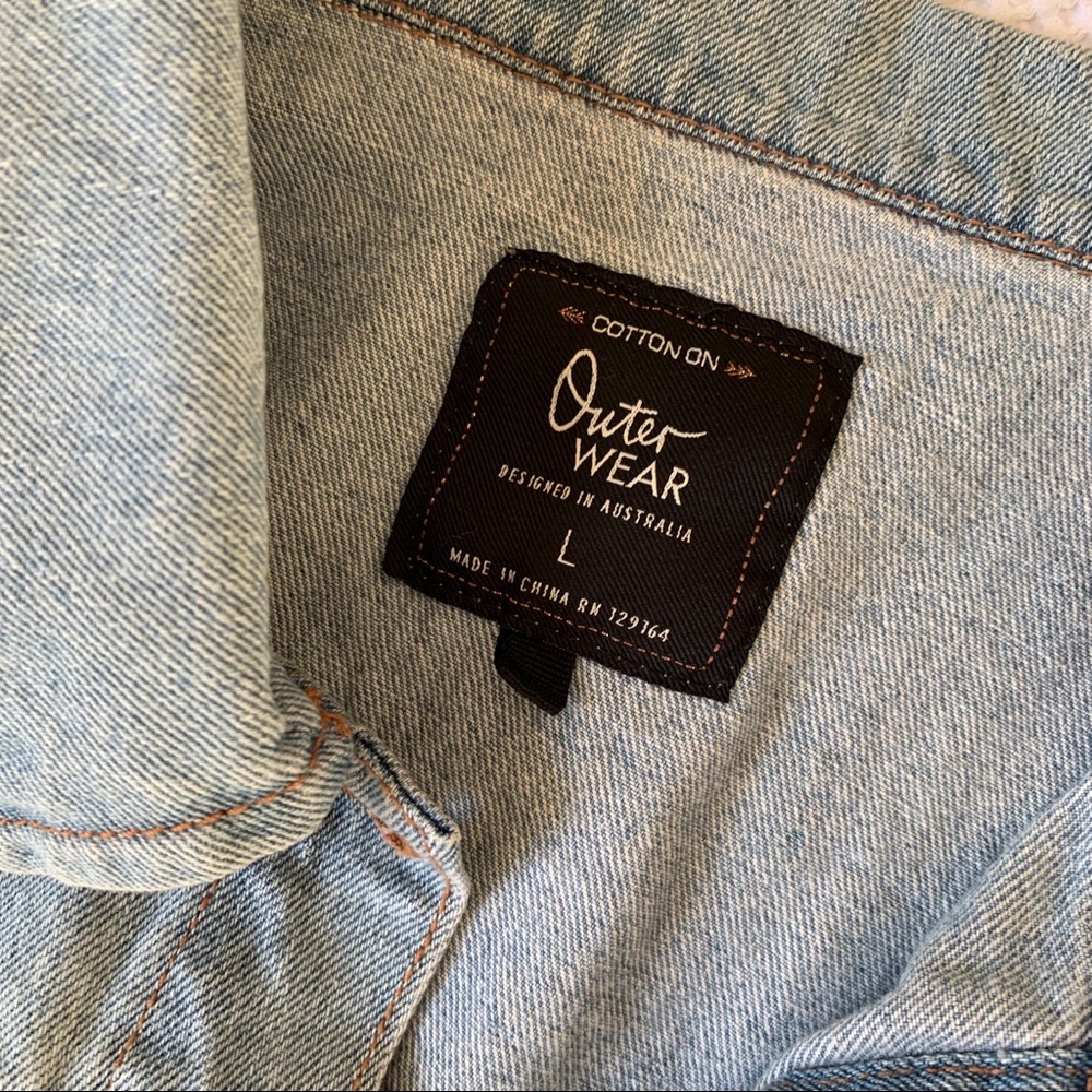 Cotton On denim vest sL - Picture 9 of 9